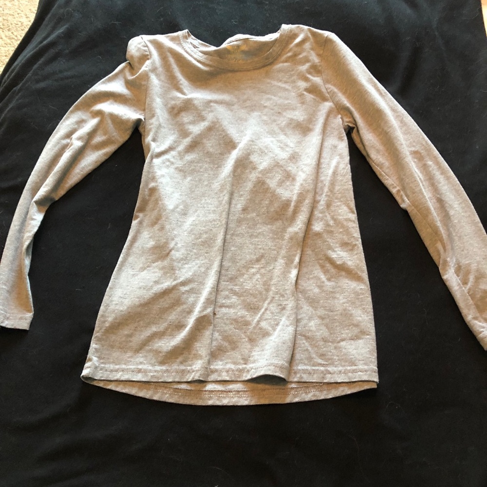 Grey Long Sleeved Tee